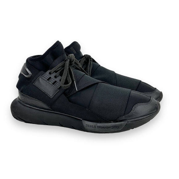 y3 qasa high triple black